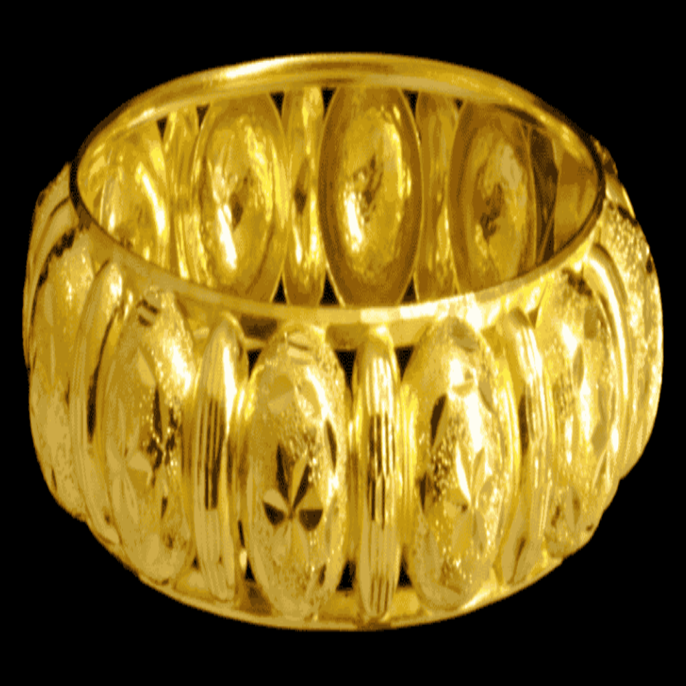 21K Gold Bangle Bracelet – SW23635
